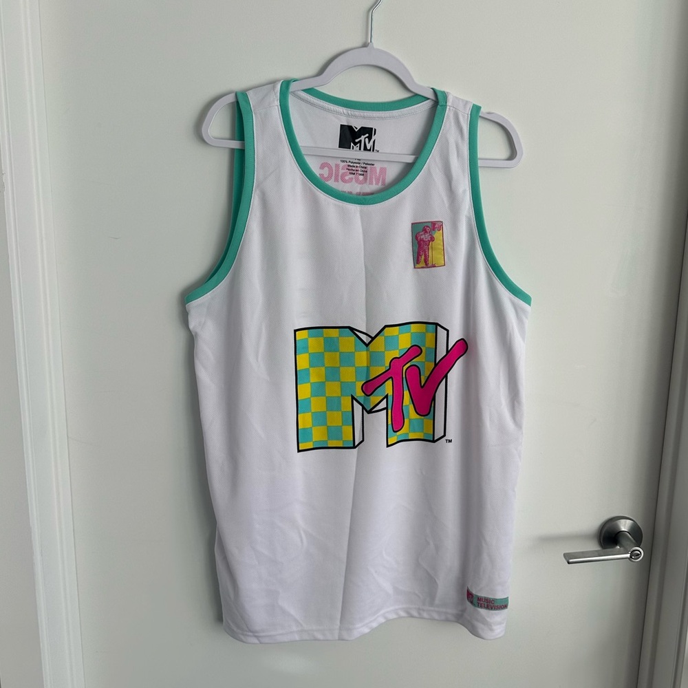 Vintage MTV Basketball Jersey